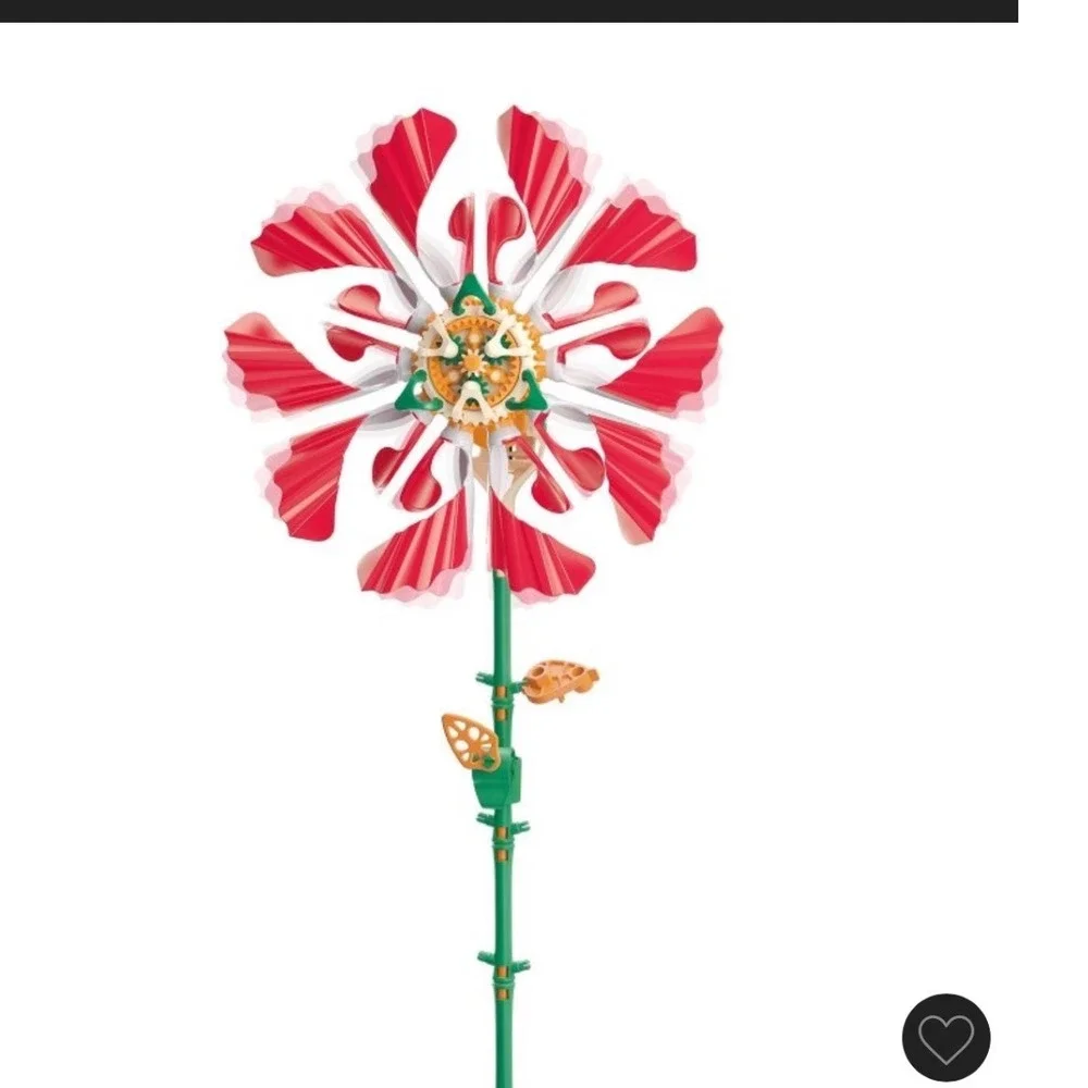 Thames & Kosmos SolarFlower Ruby Ripple STEM Robotic Solar Powered Flower Kit